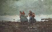 Winslow Homer Fisherwoman Mother oil on canvas